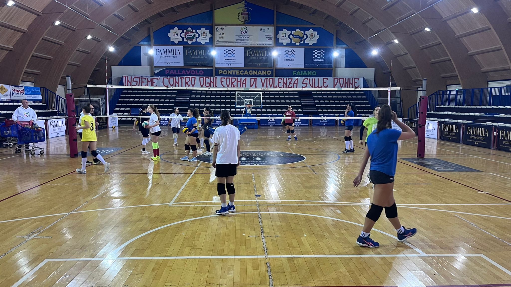 Allenamento per gara 4